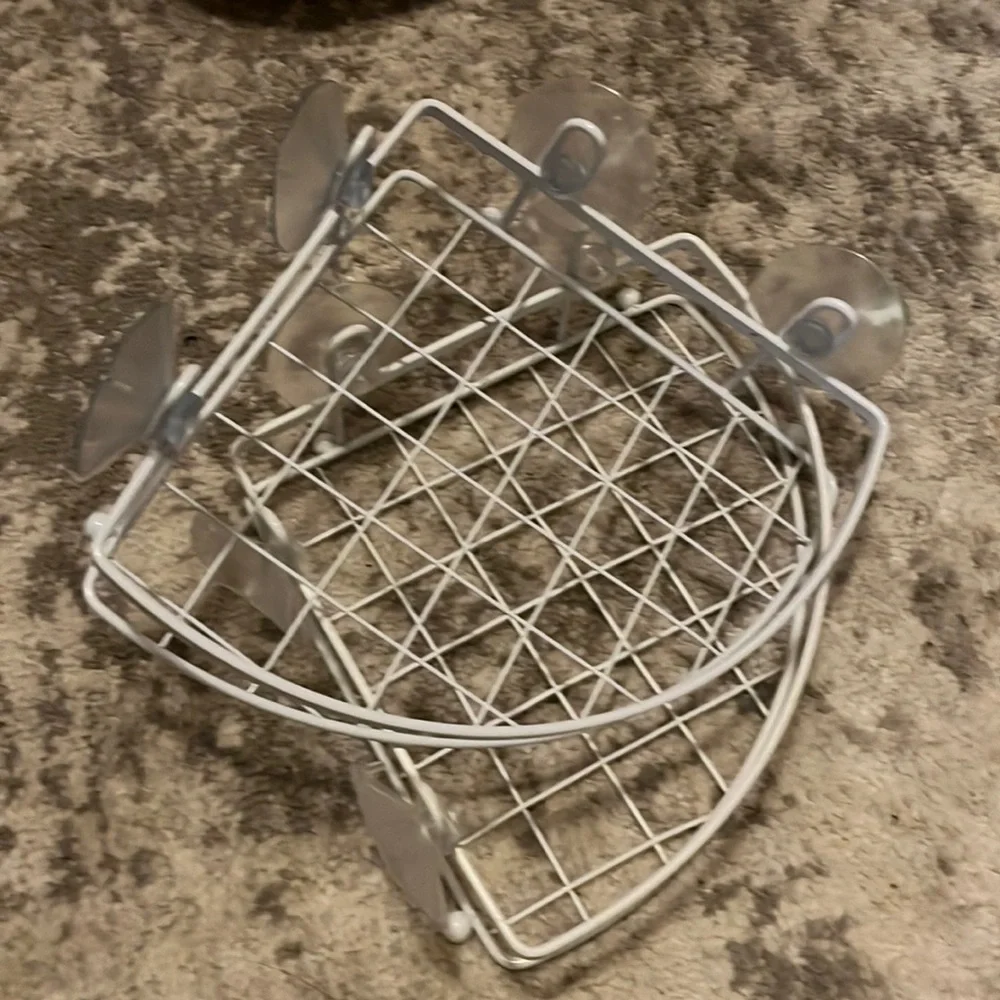 Brand new shower caddy hangers use only for non-textured showers. Great quality.